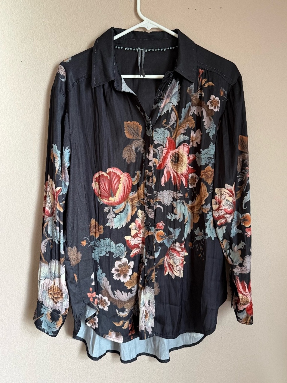 Anthropologie, Brielle relaxed fit shirt, size M